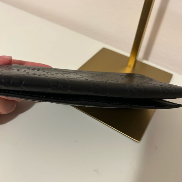 Guccissima GG logo leather long bifold wallet - Picture 9 of 15